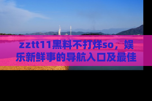 zztt11黑料不打烊so,娱乐新鲜事的导航入口及最佳浏览线路推荐