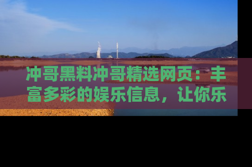 冲哥黑料冲哥精选网页：丰富多彩的娱乐信息，让你乐不停息