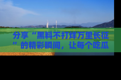 分享“黑料不打烊万里长征”的精彩瞬间，让每个吃瓜人都乐在其中！