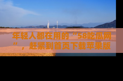 年轻人都在用的“58吃瓜网”,赶紧到首页下载苹果版吧!