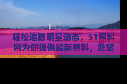 轻松追踪明星动态,51黑料网为你提供最新黑料,赶紧访问网址观看!