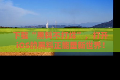 下载“黑料不打烊”，打开iOS的黑料正能量新世界！