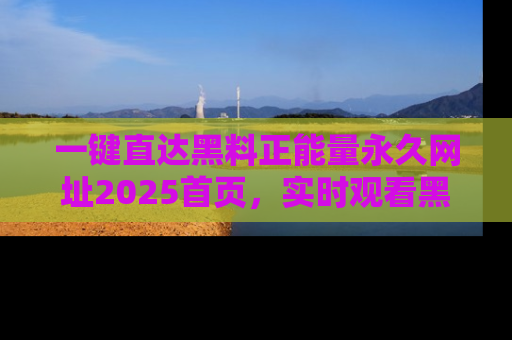 一键直达黑料正能量永久网址2025首页，实时观看黑料大汇总