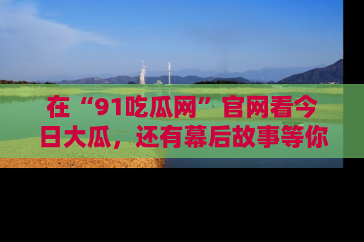 在“91吃瓜网”官网看今日大瓜，还有幕后故事等你来挖掘！